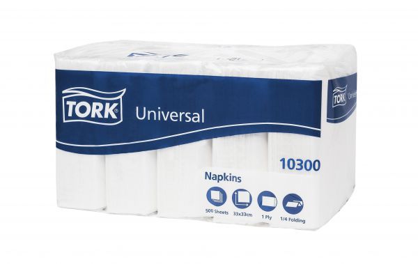 Tork Universal Serviette, 1/4 Falz