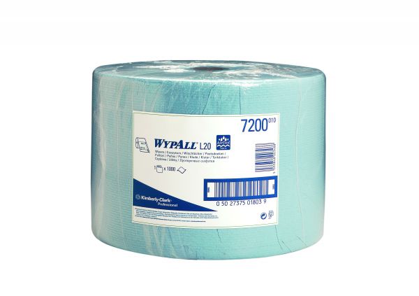 Wischtuch, 1-lg., blau