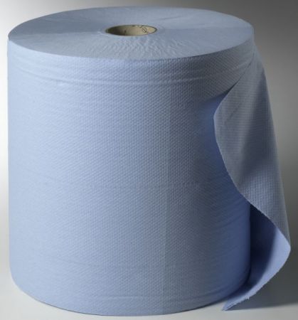 Wischtuch, 3-lg., blau