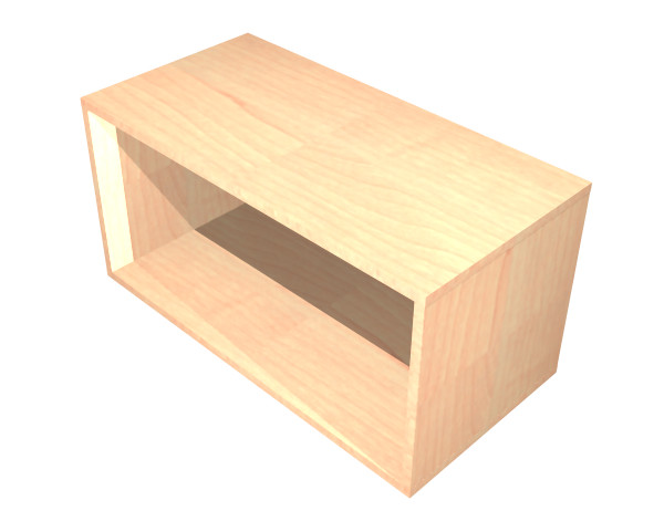 Aufsatzregal, 1OH, offen