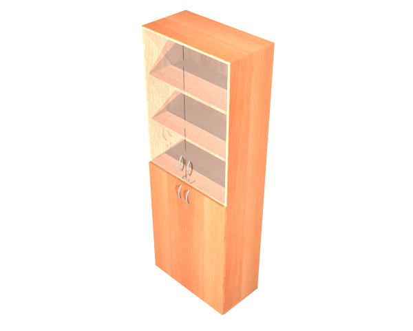 Glast�renschrank, 6 OH