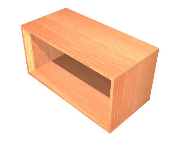 Aufsatzregal, 1OH, offen