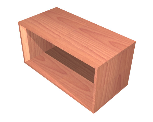 Aufsatzregal, 1OH, offen