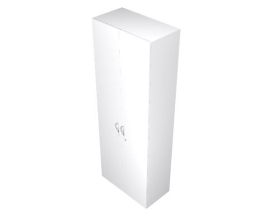 Aktenschrank, 6OH, geschlossen