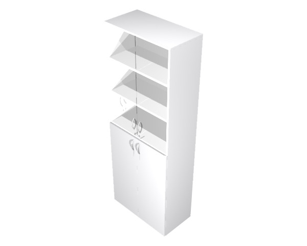 Glast�renschrank, 6 OH